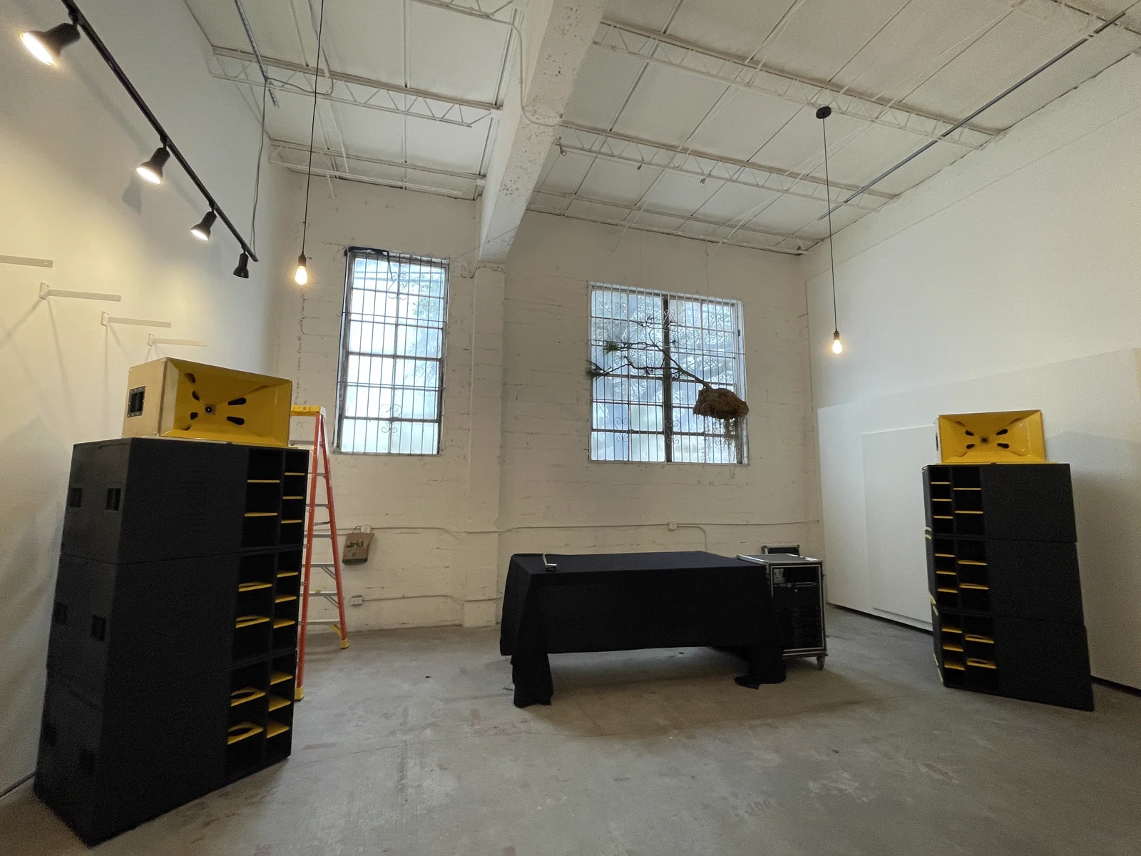 Sound Decisions system in gallery space